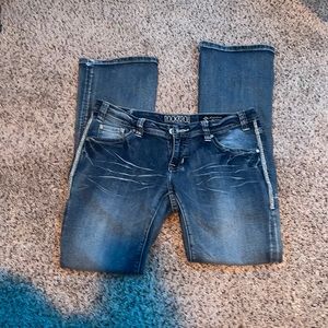 Boot cut jeans